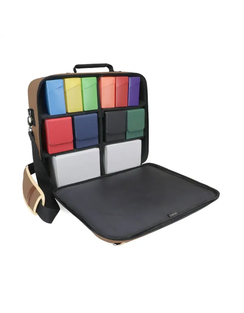 enhance gaming Enhance: Designer TCG Shoulder Bag Tan