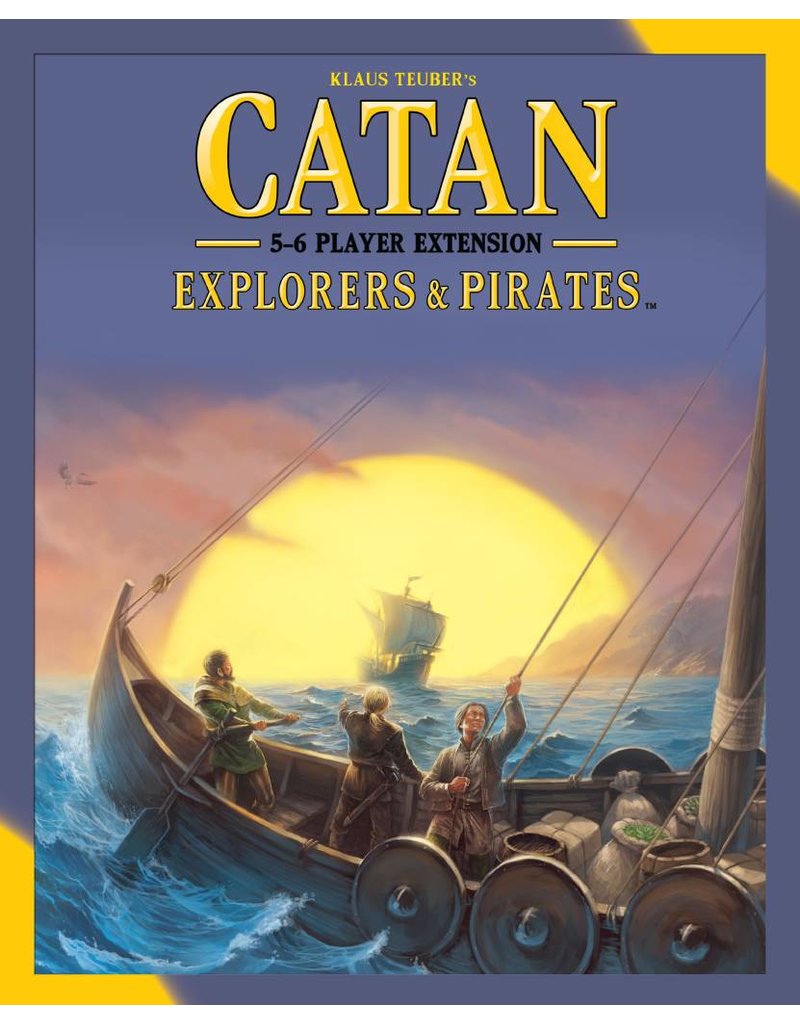 Mayfair Games Settlers of Catan: Explorers and Pirates 5-6 player expansion