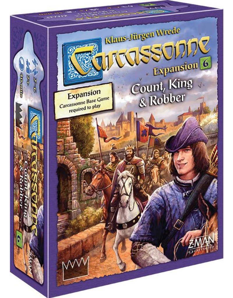 ZMan Games Carcassonne: Expansion 6 - Count/King/Robber