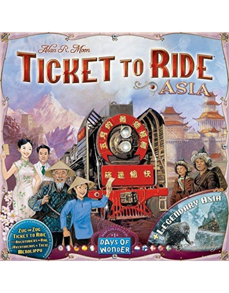 Days of Wonder Ticket to Ride Asia