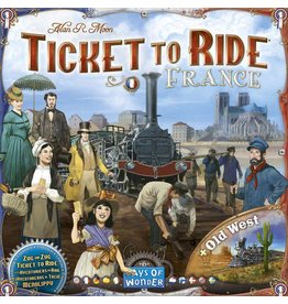 Days of Wonder Ticket to Ride France + Old West