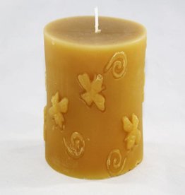 Bee Well Bee Cylinder Beeswax Candle