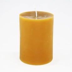 Bee Well Cylinder Plain 3"x3" Beeswax  Candle