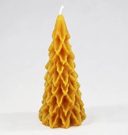 Bee Well Holly Leaf Tree Beeswax Candle