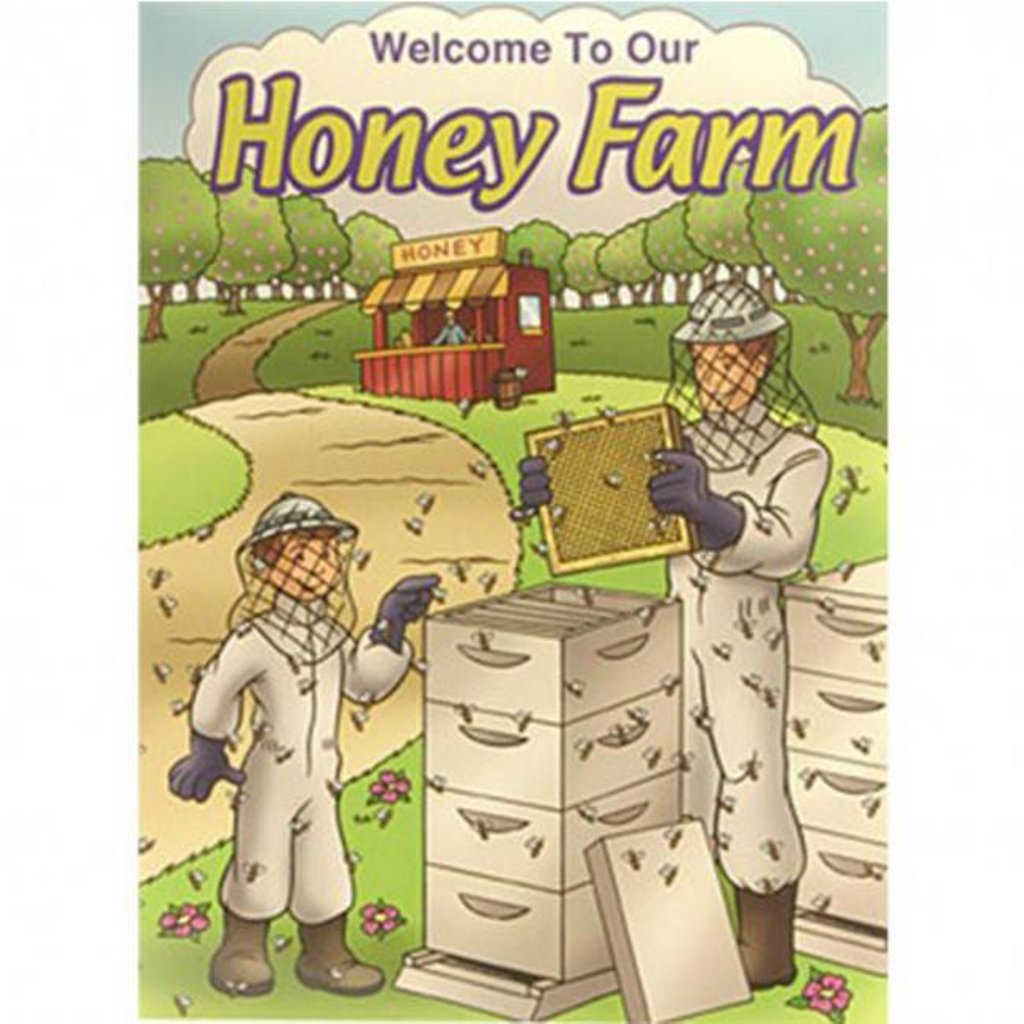 Honey Farm Coloring Book