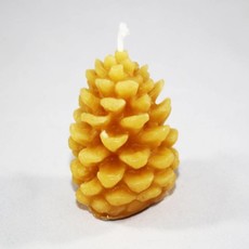 Bee Well Pinecone  Beeswax Candle