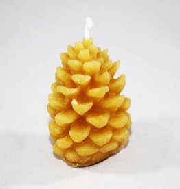 Bee Well Pinecone  Beeswax Candle