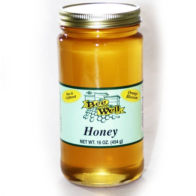 Orange Blossom Honey Bee Well Honey