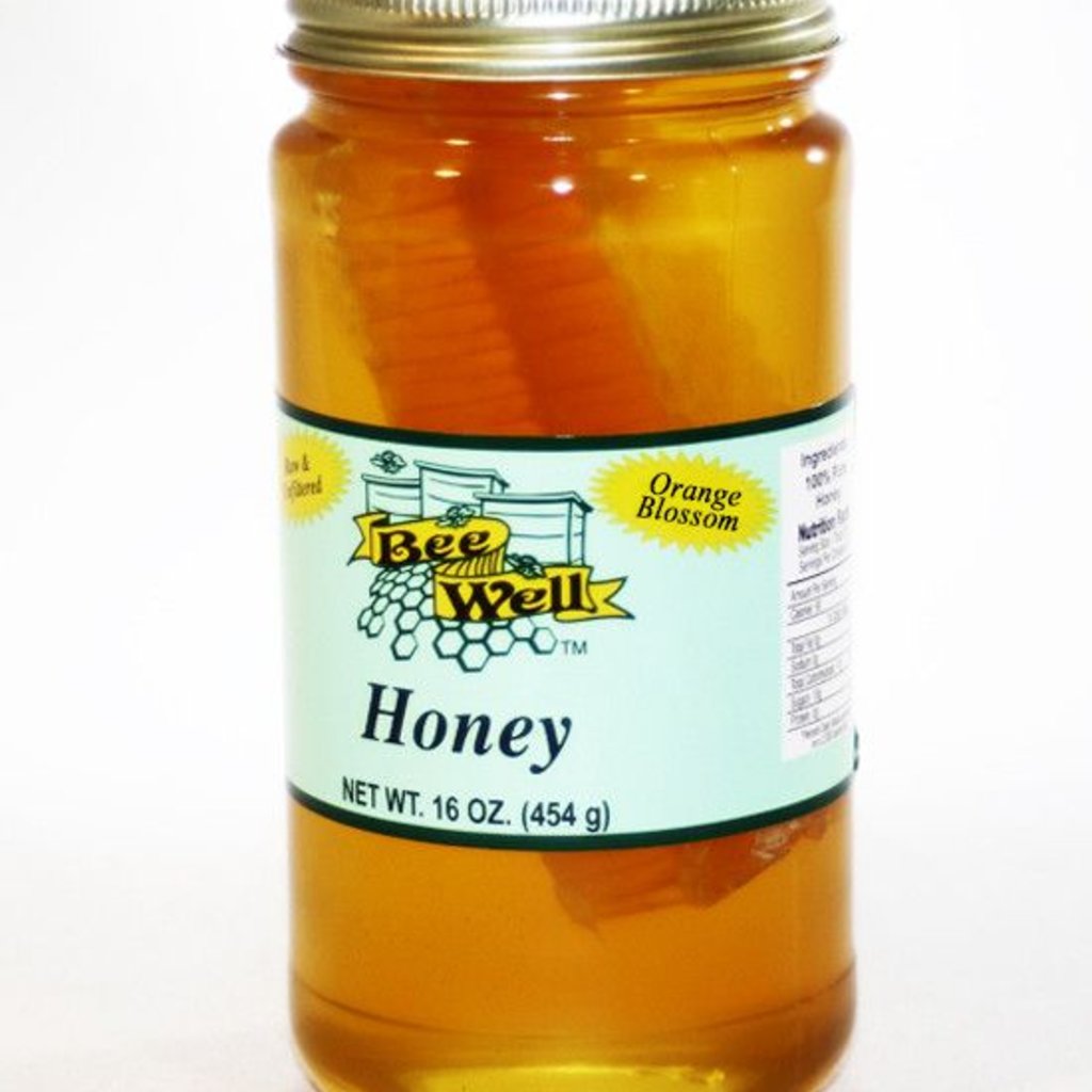 Orange Blossom Honey With Comb