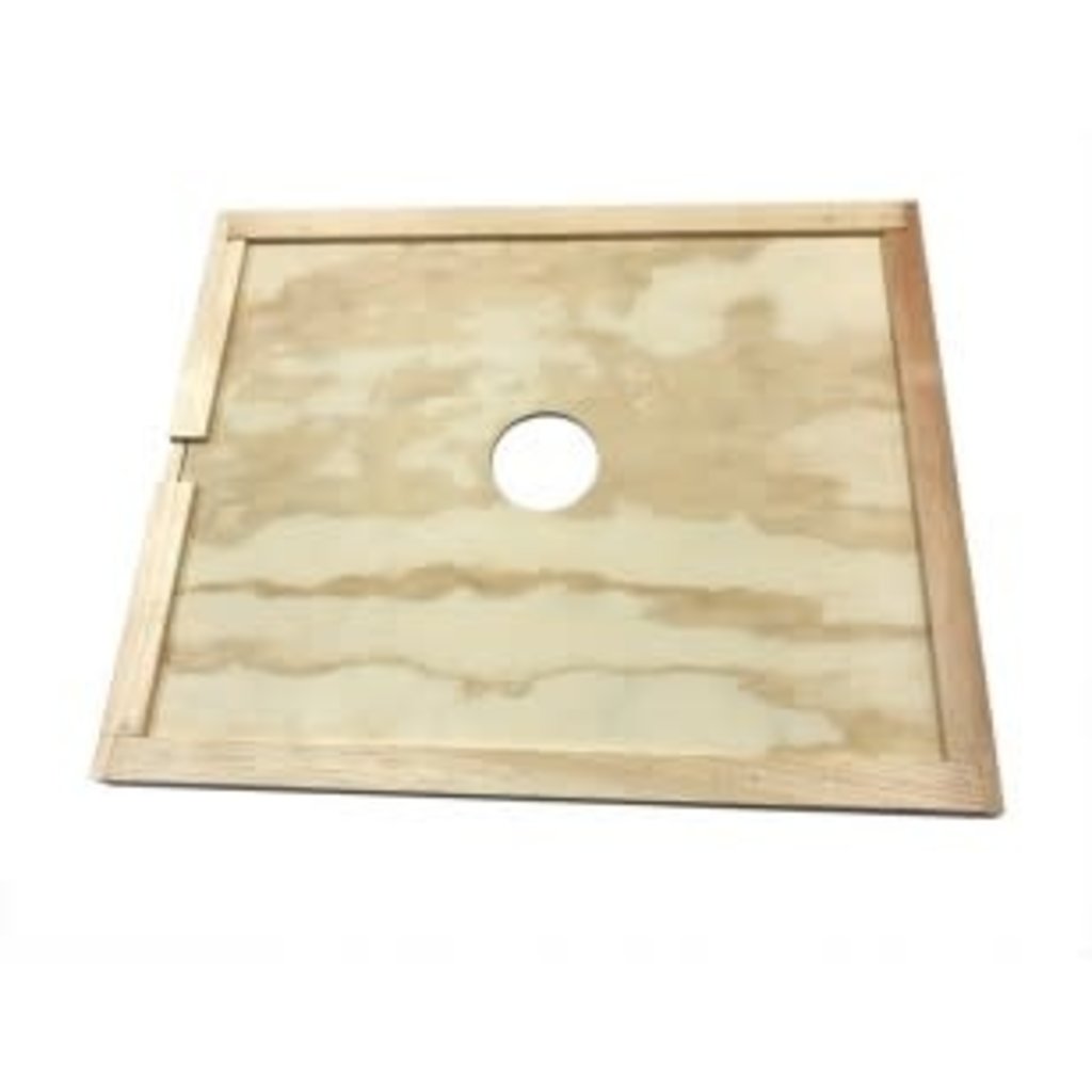 Dadant Inner Cover With Feeder Hole 10 Frame Bee Well Honey
