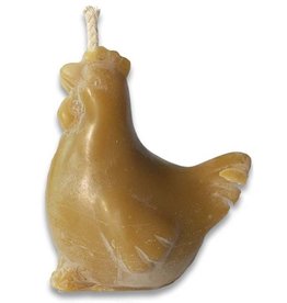 Bee Well Moorhen Chicken Beeswax Candle