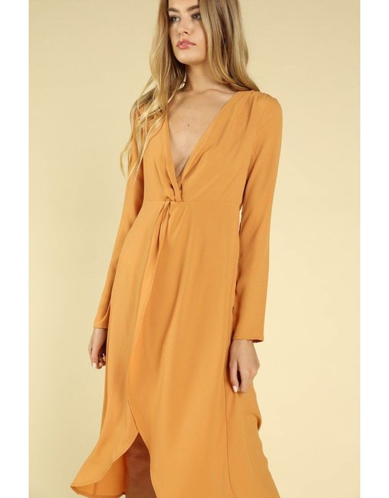 Midi Dresses with Sleeves