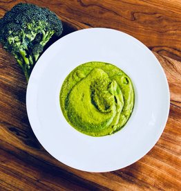 Potage brocoli, épinards et cheddar