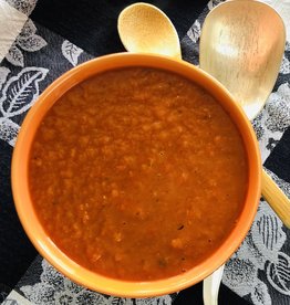 Velouté de poivrons rôtis et patates douces