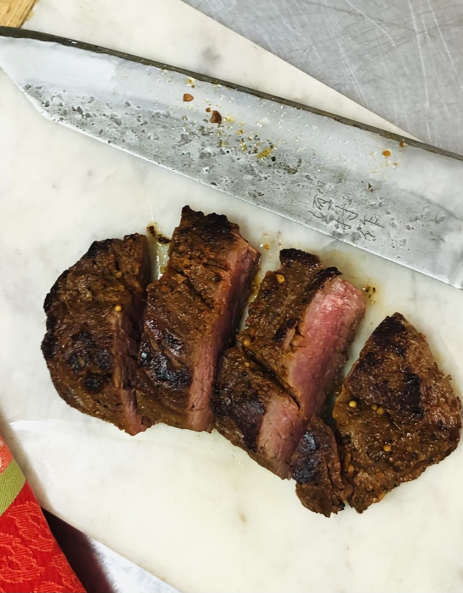 Bavette BBQ (cuite sous-vide)