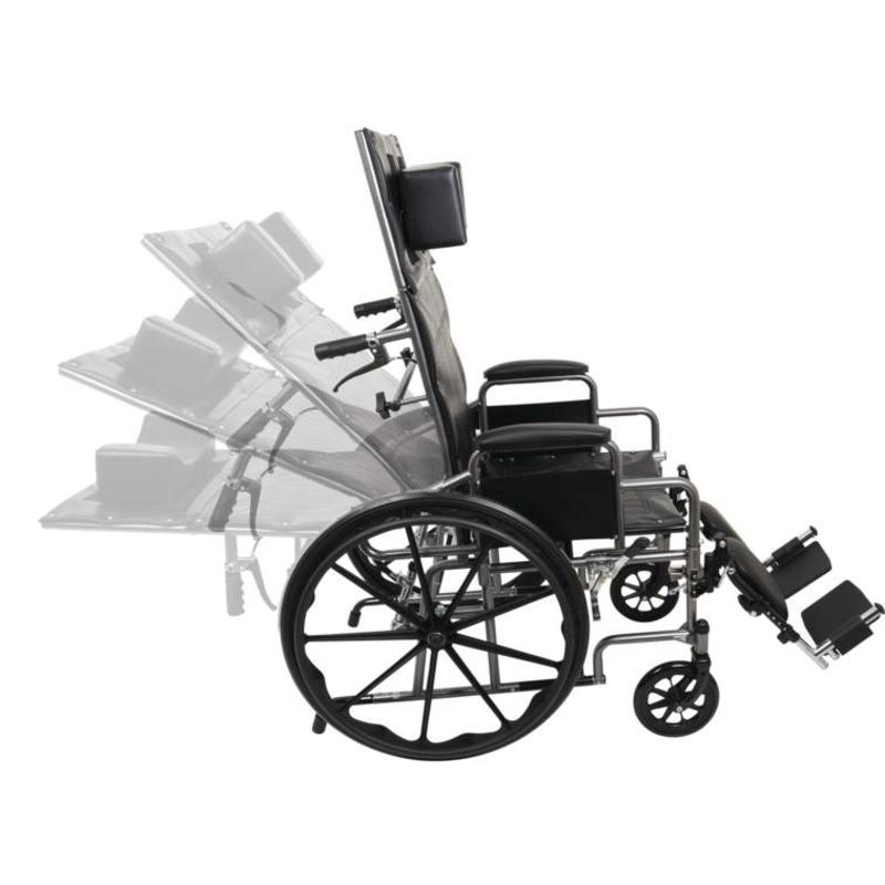 ProBasics ProBasics Full Reclining Wheelchair, Removable Desk Arms & Elevating Legrests