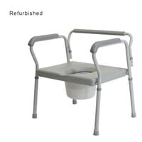 Refurbished Bariatric Fixed Arm Commode