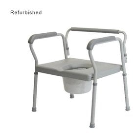 Refurbished Bariatric Commodes - Fixed Arms