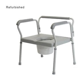 Refurbished Bariatric Fixed Arm Commode