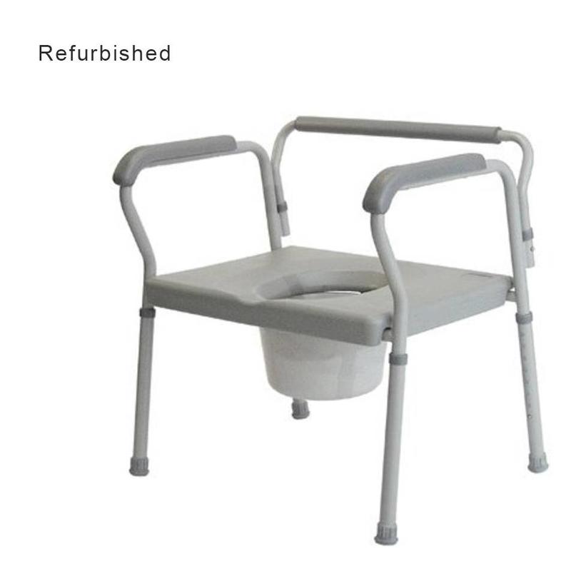Refurbished Bariatric Fixed Arm Commode
