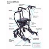 U-Step U-Step II Walking Stabilizer, Standard Model With Seat
