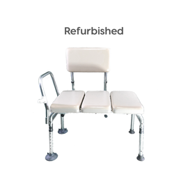 Refurbished Padded Transfer Bath Bench (GRP)