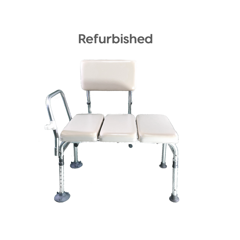 Refurbished Padded Transfer Bath Bench (GRP)