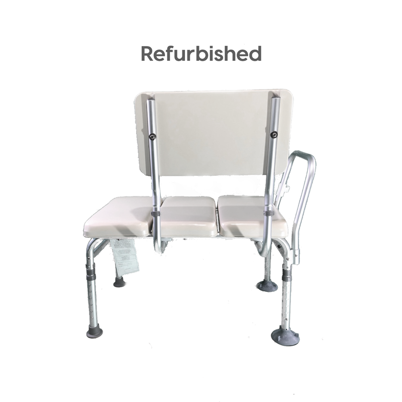 Refurbished Padded Transfer Bath Bench (GRP)