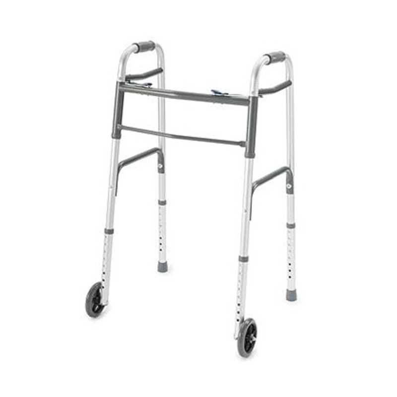 ProBasics Two Button Folding Walker Accessibility Medical Equipment