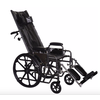 Refurbished Reclining Manual Wheelchair with Elevating Foot Rests