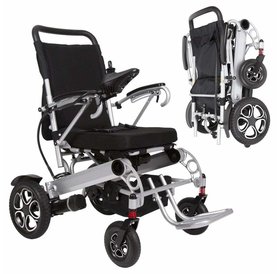 Vive Health Vive Deluxe Folding Power Wheelchair with Lithium Ion Battery