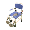 Refurbished Healthline Ezee Life Rolling Shower Commode Chair (18")