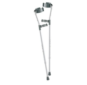 Carex Adult Forearm Aluminum Crutches - Pair