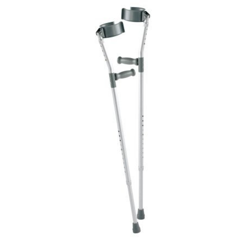 Carex Adult Forearm Aluminum Crutches - Pair