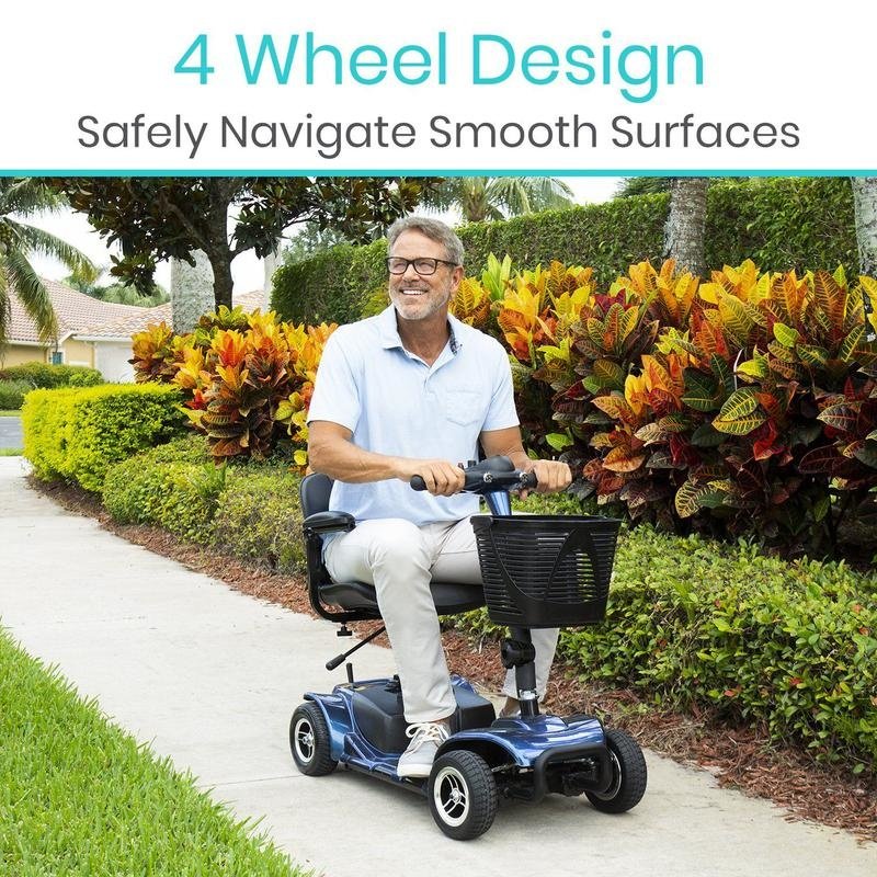 Vive 4 Wheel Mobility Scooter - Accessibility Medical Equipment ®