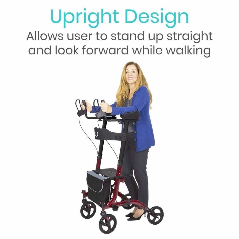 Upright Walker With Seat