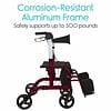 Vive Hybrid Wheelchair Rollator Combo