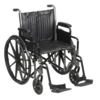 Refurbished Manual Wheelchair with Swing Away Foorests
