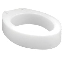 Carex Hinged Toilet Seat Riser (Standard & Elongated) Standard