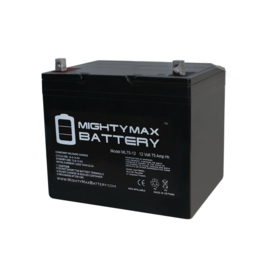 MightyMax Mighty Max Group 24 75 Ah Power Wheelchair Battery