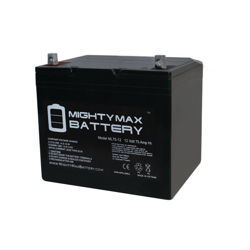 Mighty Max Group 24 75 Ah Power Wheelchair Battery