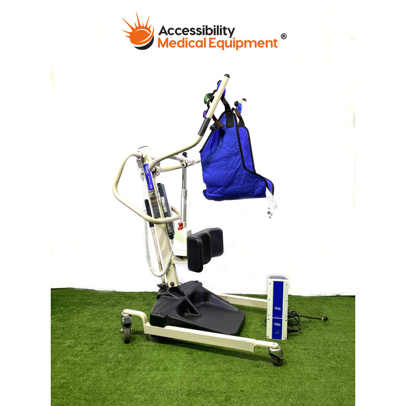 Refurbished Invacare Power Sit to Stand Patient Lift with Battery Pack and charger Refurbished Invacare Power Sit to Stand Patient Lift with Battery Pack and charger