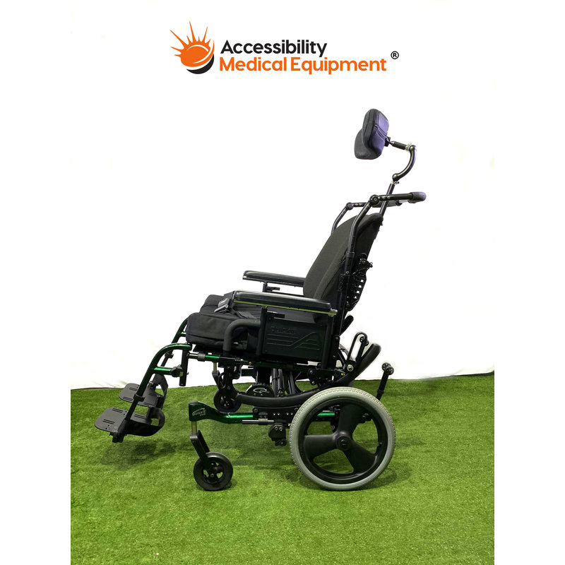 Refurbished Quickie Iris SE Tilt in Space Manual Wheelchair 20" Seat