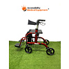 Refurbished Euro Style Transport Wheelchair Rollator Combination