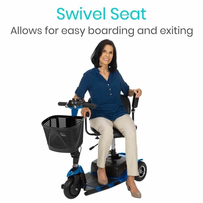 Vive 3 Wheel Mobility Scooter Accessibility Medical Equipment