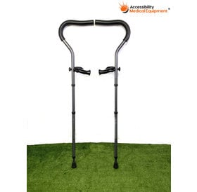 Refurbished Millenial Extra Tall Padded Crutches - Adjustable Height