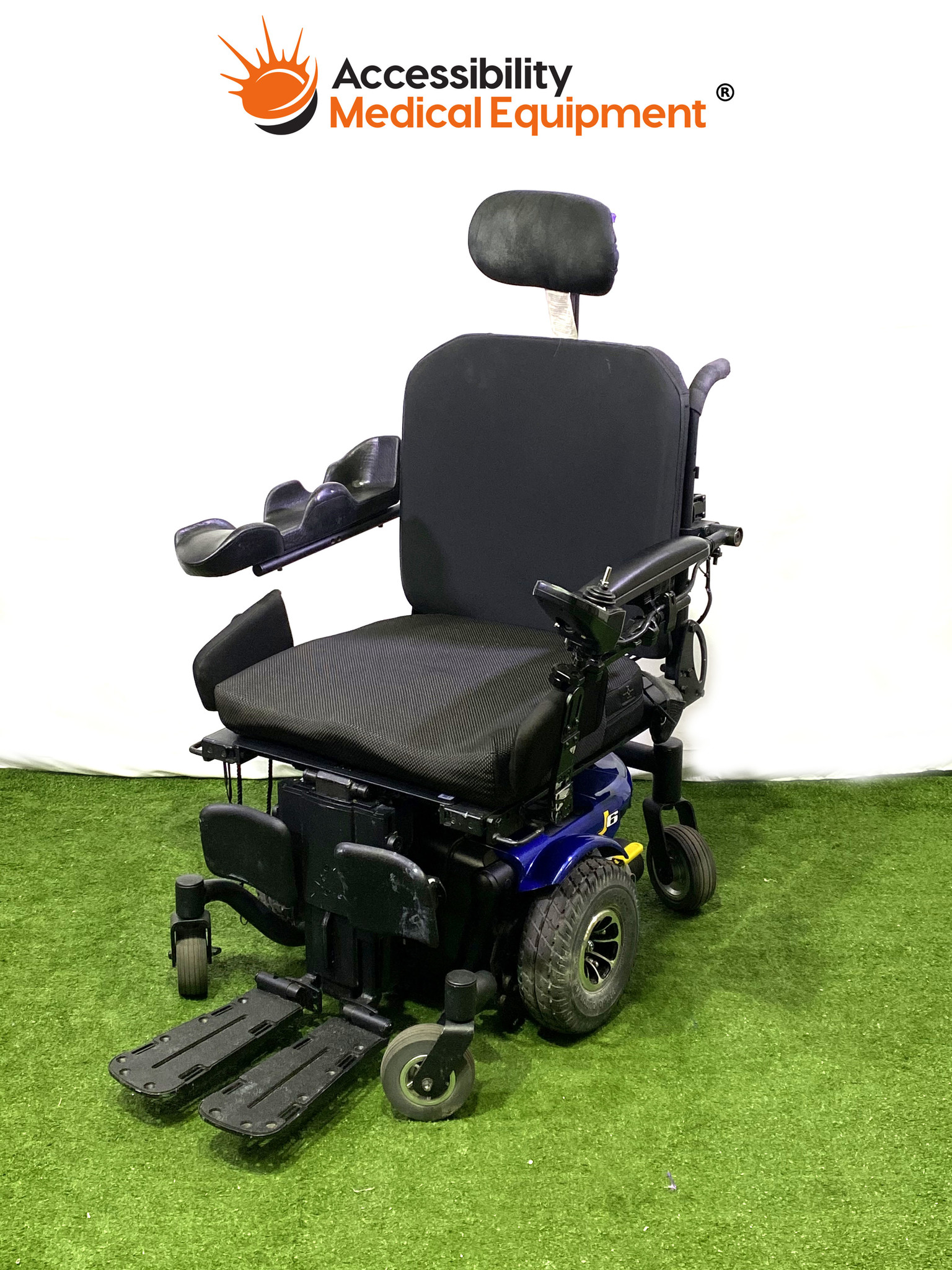 Refurbished Pride Jazzy J6 Power Wheelchair With Tilt Accessibility Medical Equipment