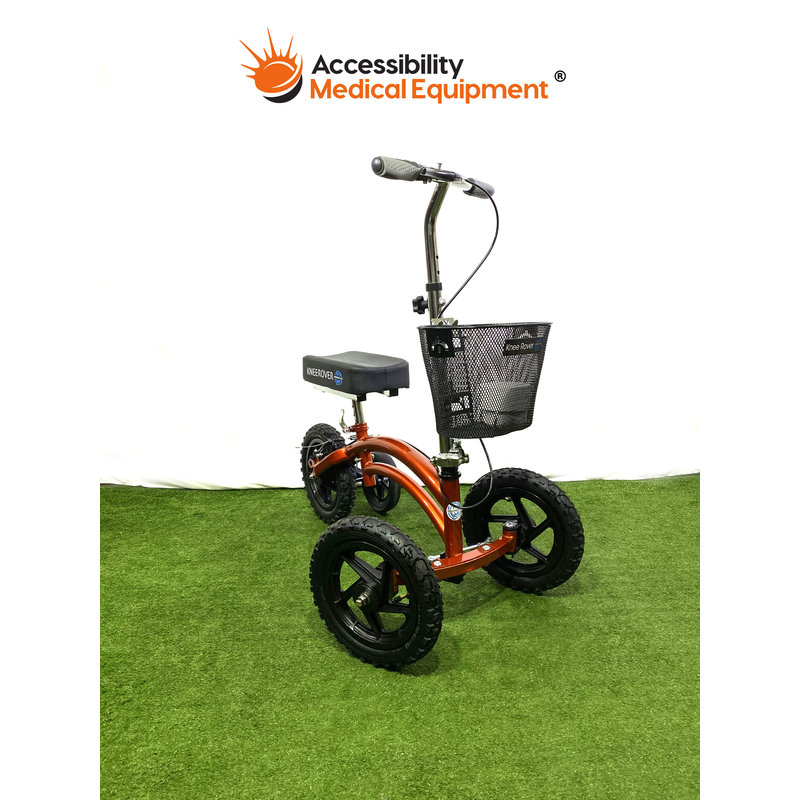 Refurbished KneeRover Heavy Duty Knee Scooter All Terrain with Basket