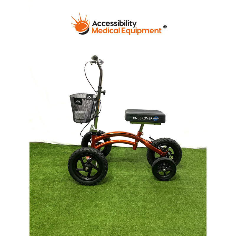 Refurbished KneeRover Heavy Duty Knee Scooter All Terrain with Basket
