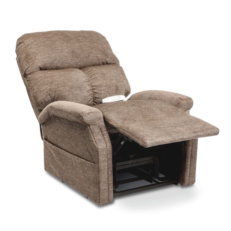 Pride Essential Collection Lift Chair, Model LC-250, Stone Fabric